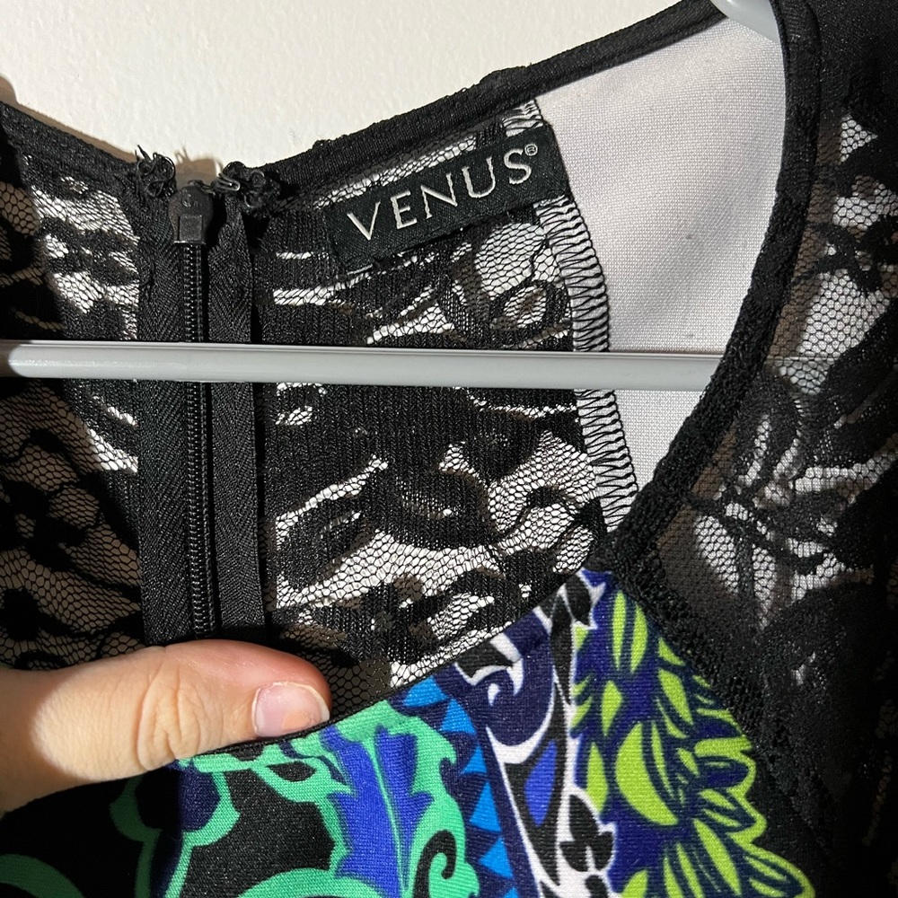 Fitted Black Dress, size Large, Venus